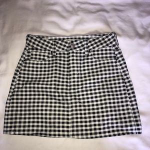 Pacsun Gingham Skirt